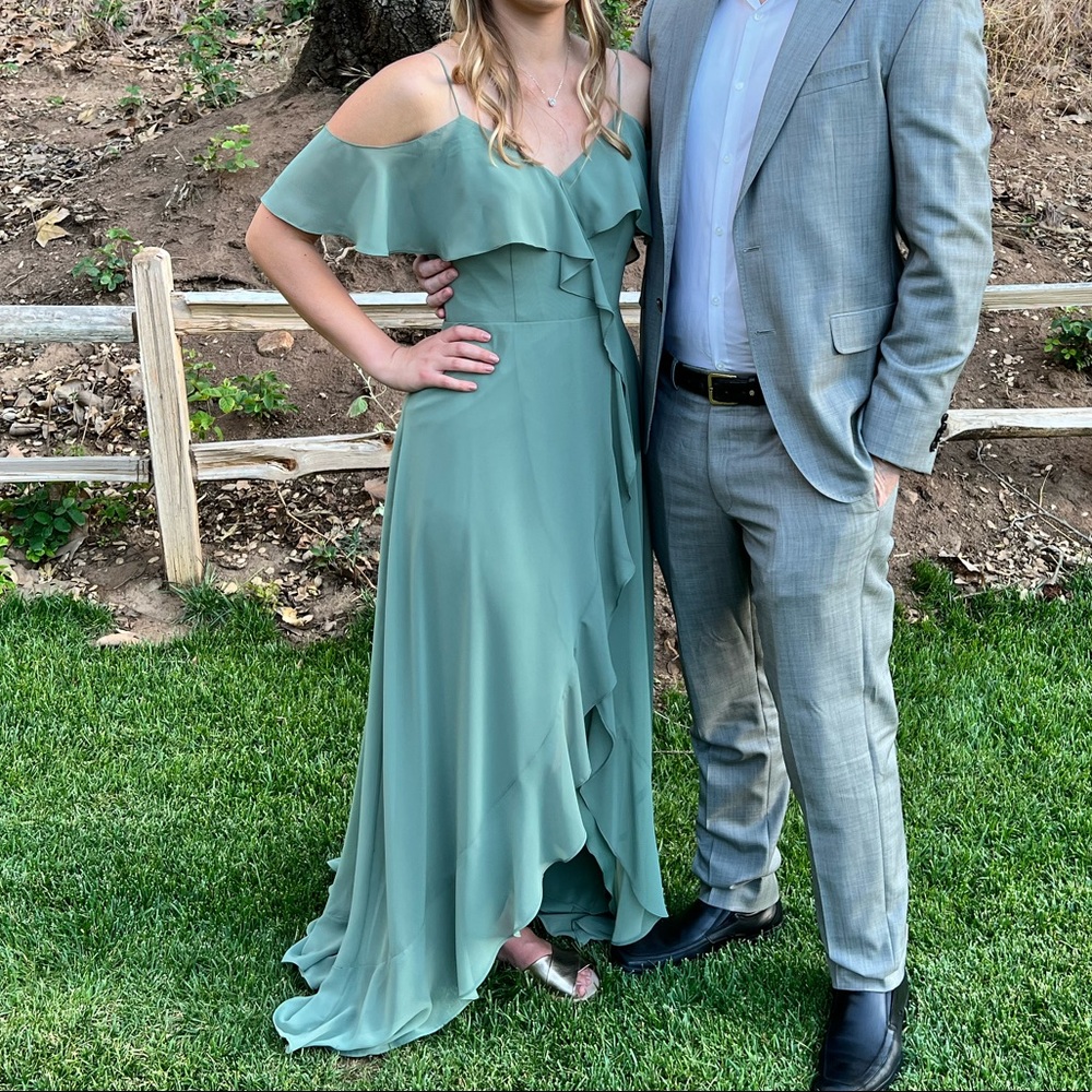 Sage Green Bridesmaid Dress